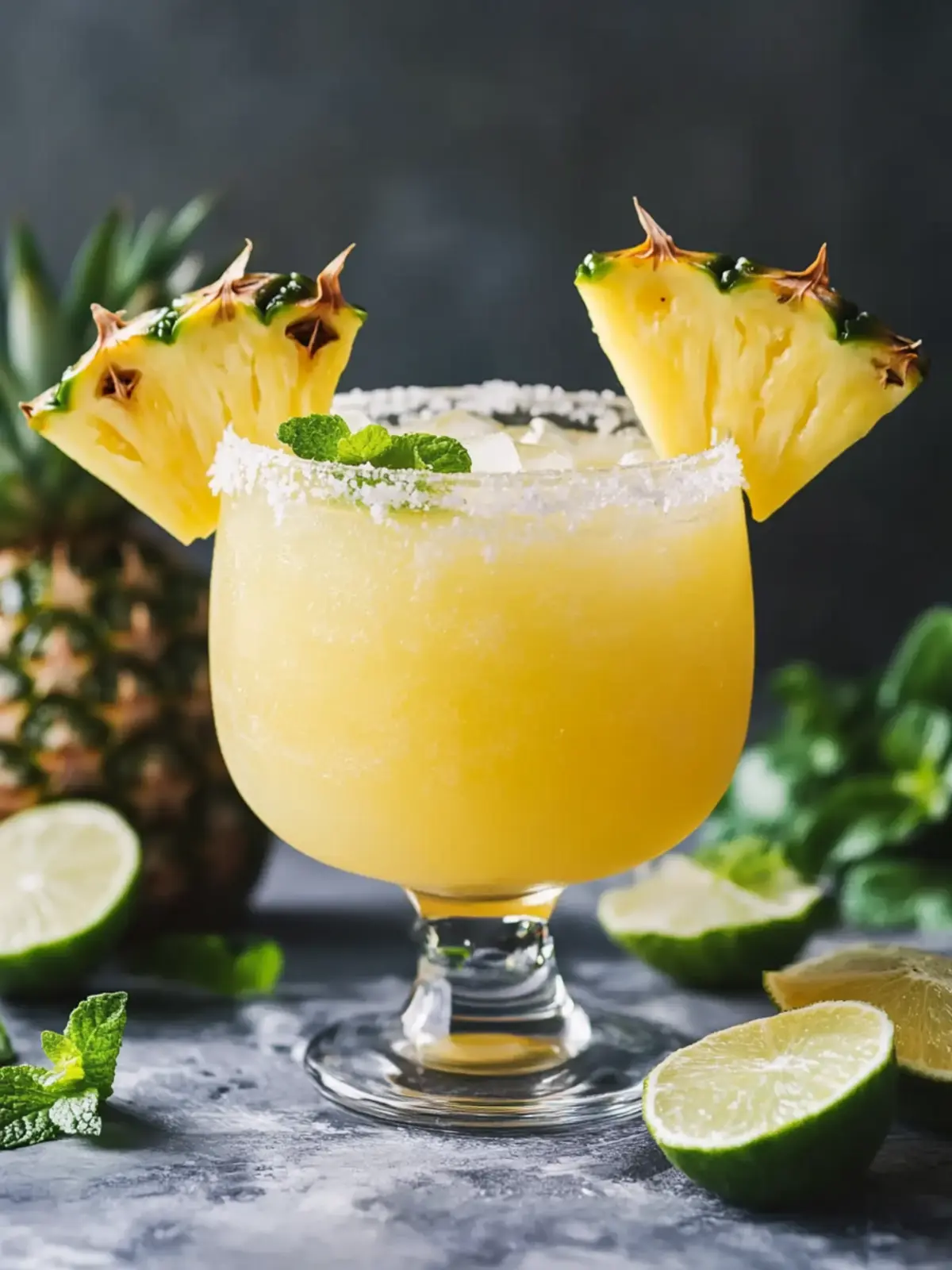 Pineapple Margarita Mocktail: Refreshing Family-Friendly Treat 2 Pineapple Margarita Mocktail