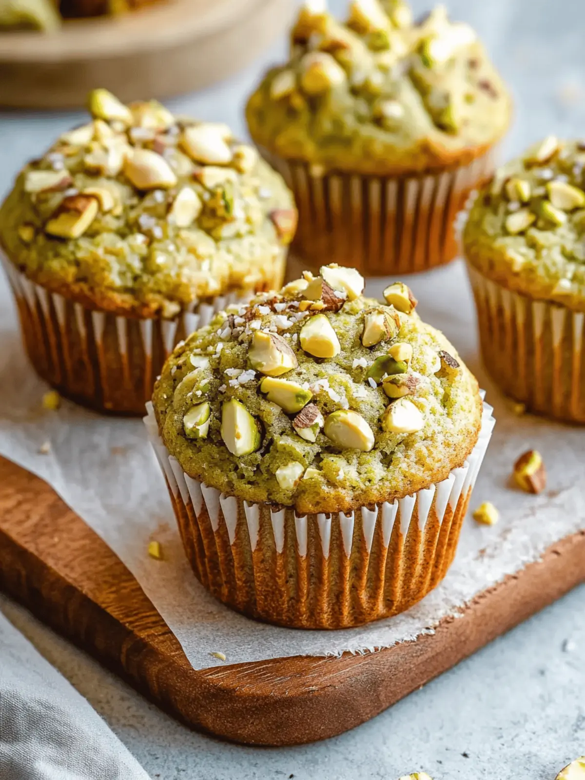 Delicious Pistachio Muffins With White Chocolate Chips Magic 2 Pistachio Muffins With White Chocolate Chips