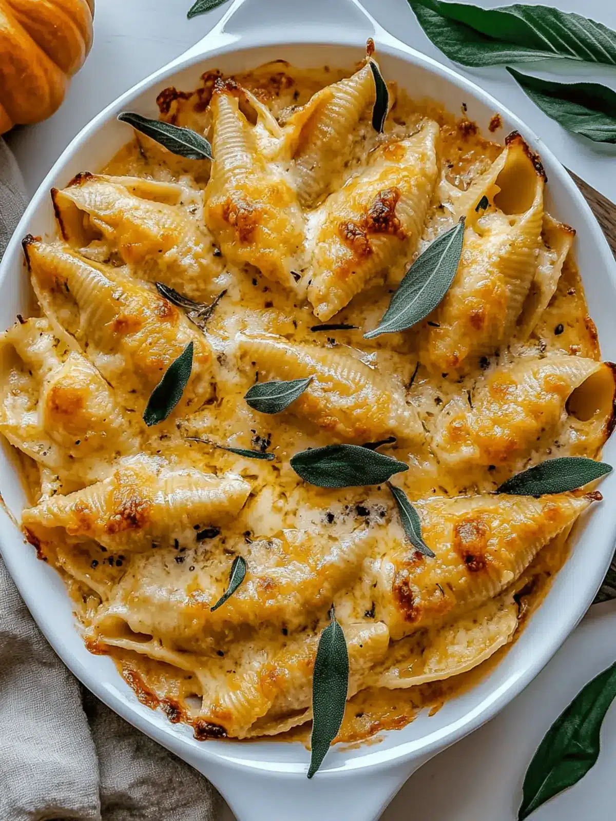 Pumpkin & Gouda Stuffed Shells That'll Warm Your Fall Nights 2 Pumpkin & Gouda Stuffed Shells