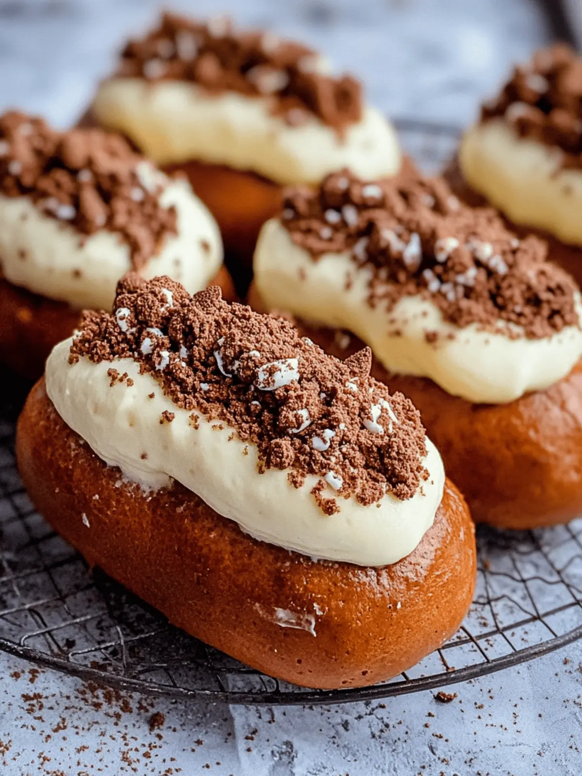 Tiramisù Cream Buns: Your New Coffee-Indulgence Treat 4 Tiramisù Cream Buns
