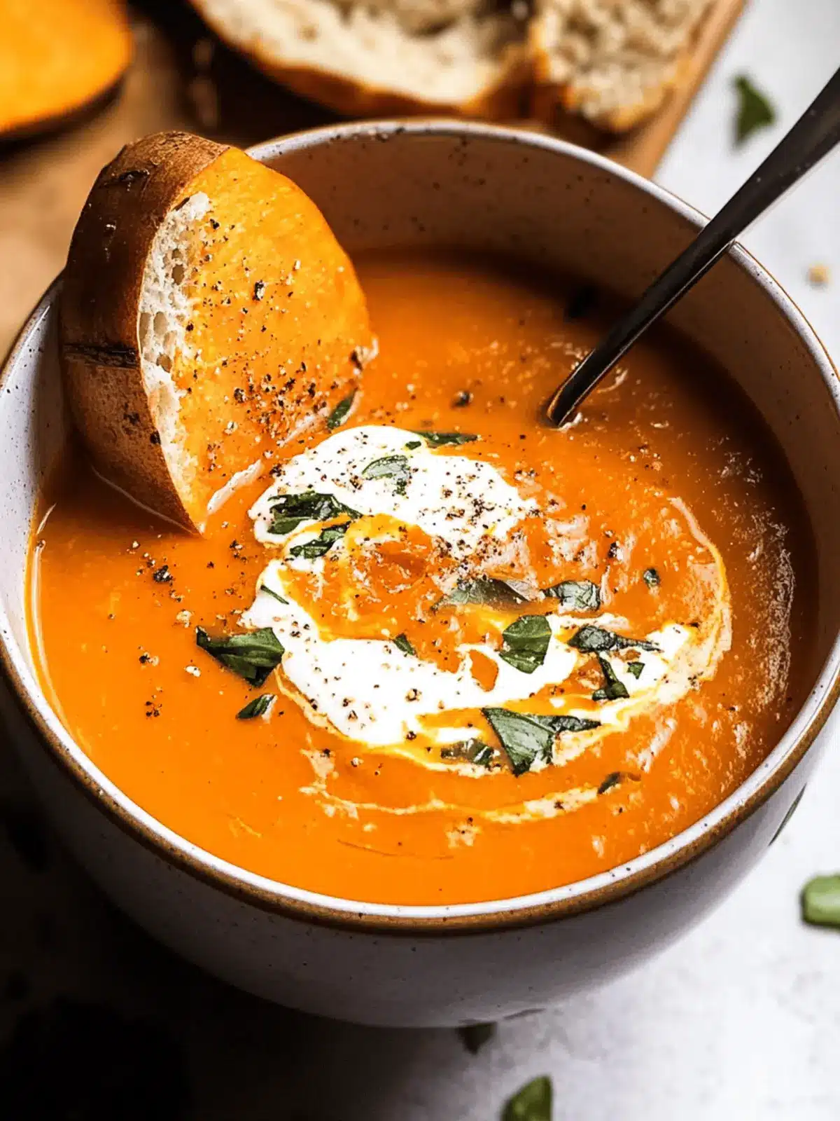 Delicious Red Pepper & Sweet Potato Soup in Just 30 Minutes 3 Red Pepper & Sweet Potato Soup