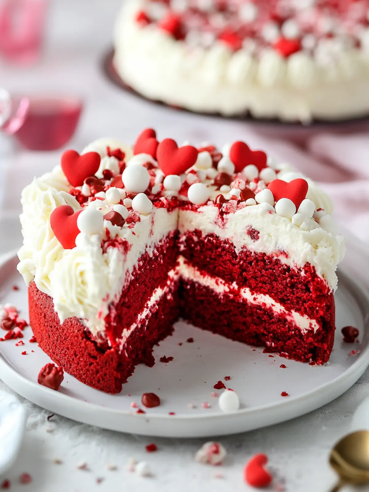 Deliciously Decadent Red Velvet Cookie Cake You ll Love 2 Red Velvet Cookie Cake