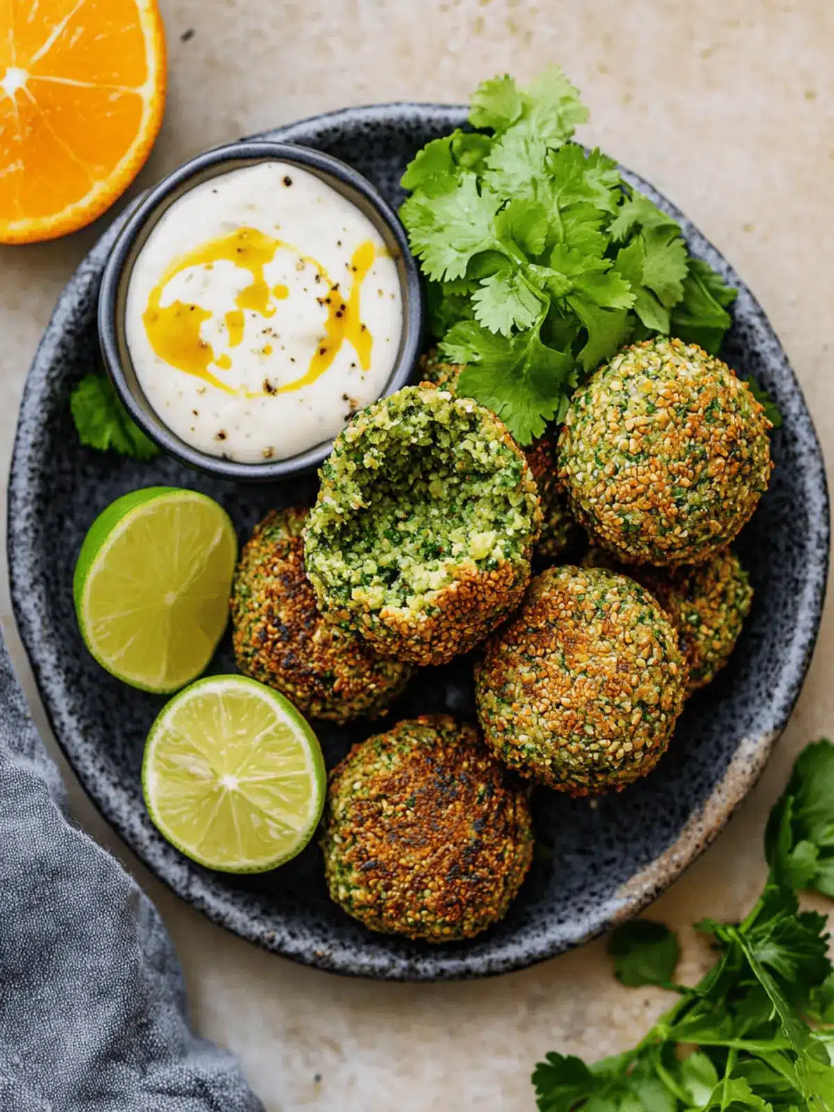 Magical Green Falafel: Herb-Infused Bliss for Everyone 4 Magical Green Falafel