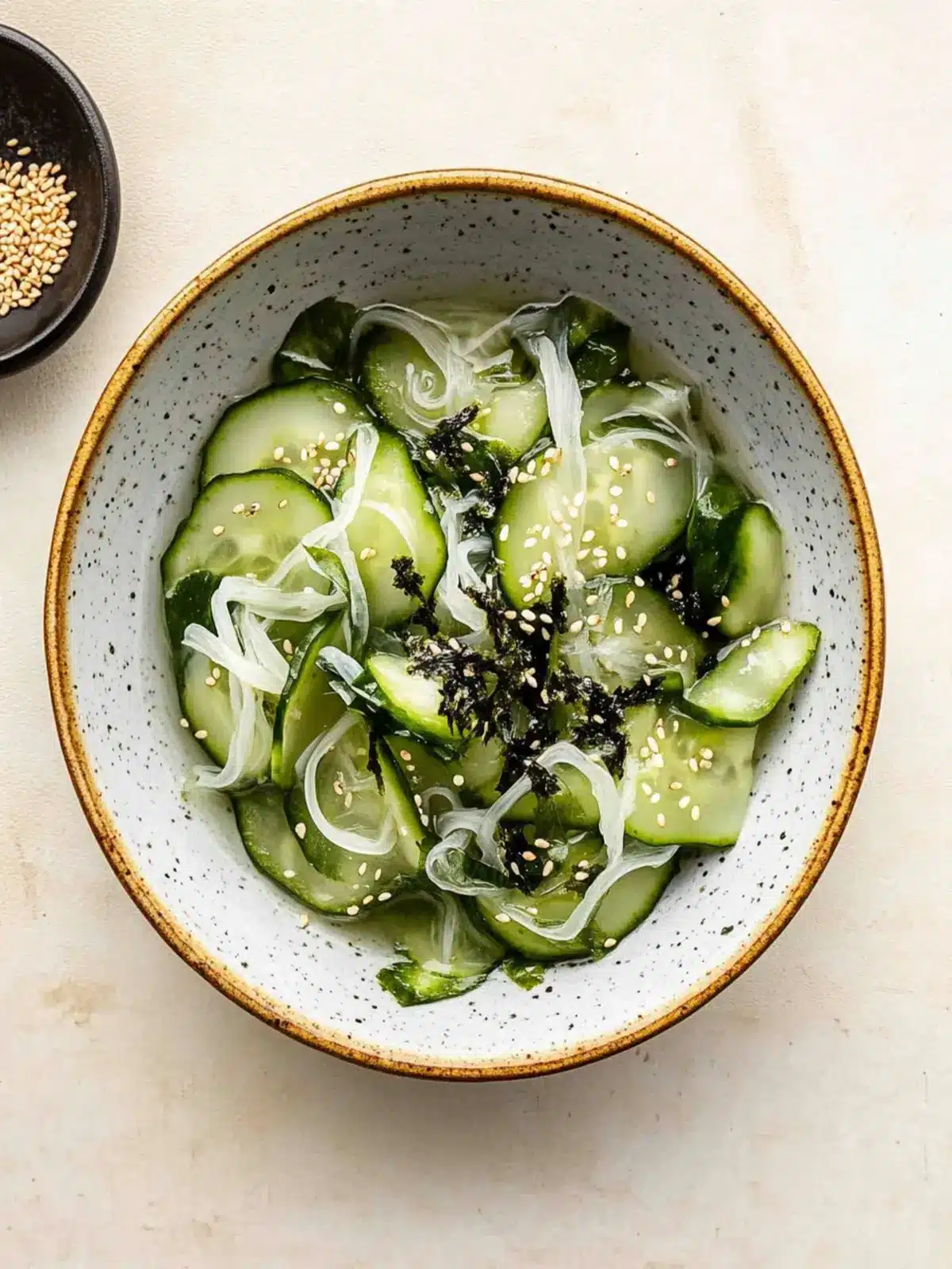 Zesty Sunomono: Refreshing Japanese Cucumber Salad Made Easy 3 Sunomono (Japanese Cucumber Salad)