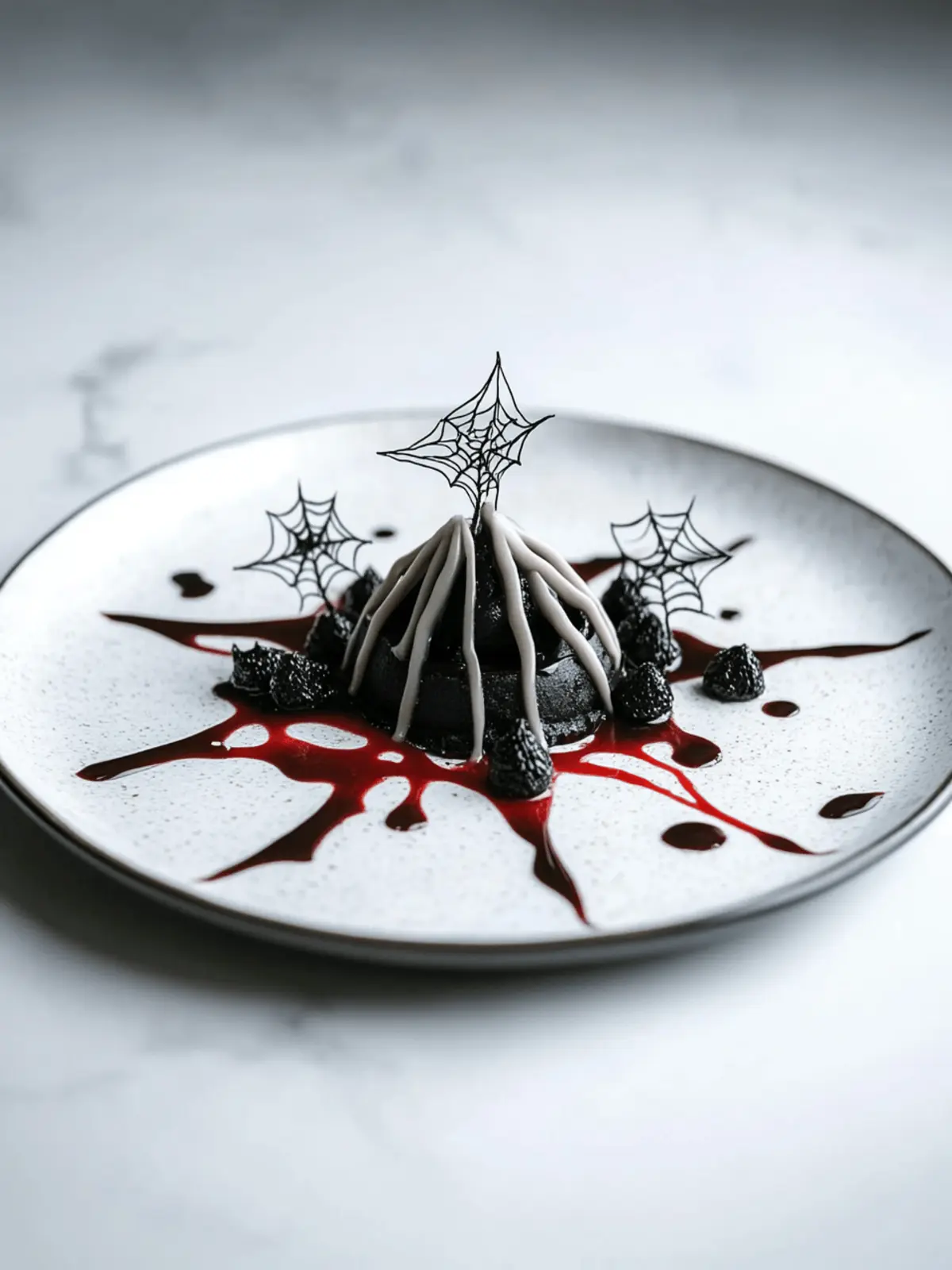 Spooktacular Halloween Simple Plated Dessert You Can Make! 2 Halloween Simple Plated Dessert