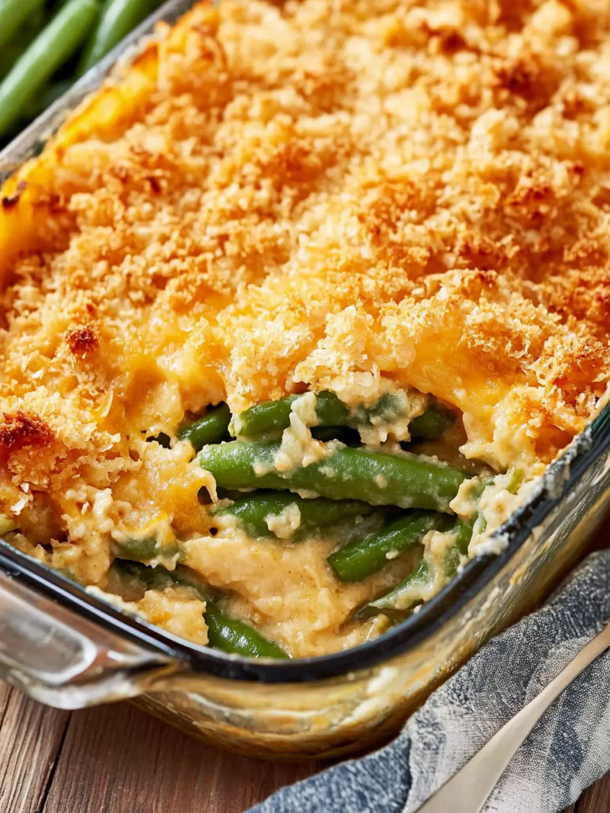 Cheddar Bay Green Bean Casserole Your New Comfort Food Rave 4 Cheddar Bay Green Bean Casserole