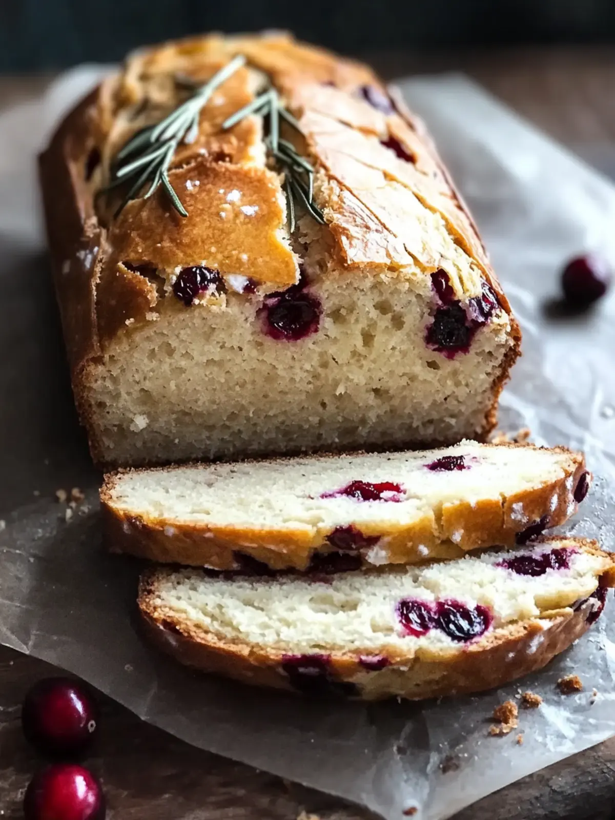 Irresistible Gluten-Free Orange Cranberry Rosemary Bread Recipe 3 Gluten-Free Orange Cranberry Rosemary Bread