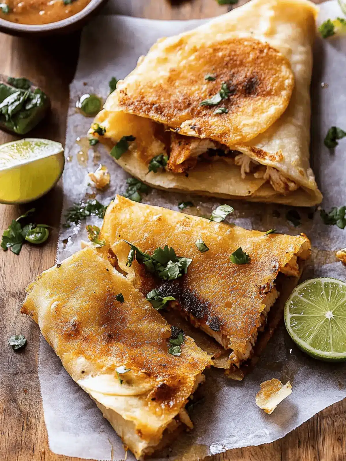 Folded Crispy Chipotle Chicken Wraps for Flavorful Fun 3 Folded Crispy Chipotle Chicken Wraps