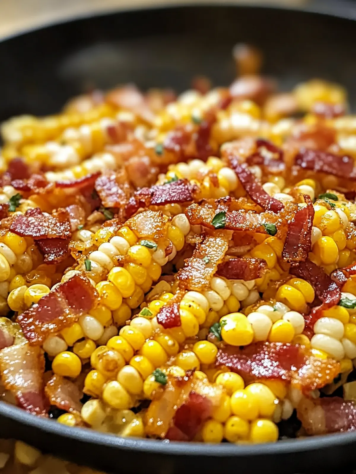 Southern Fried Corn with Bacon: A Quick Comfort Food Classic 4 outhern Fried Corn with Bacon