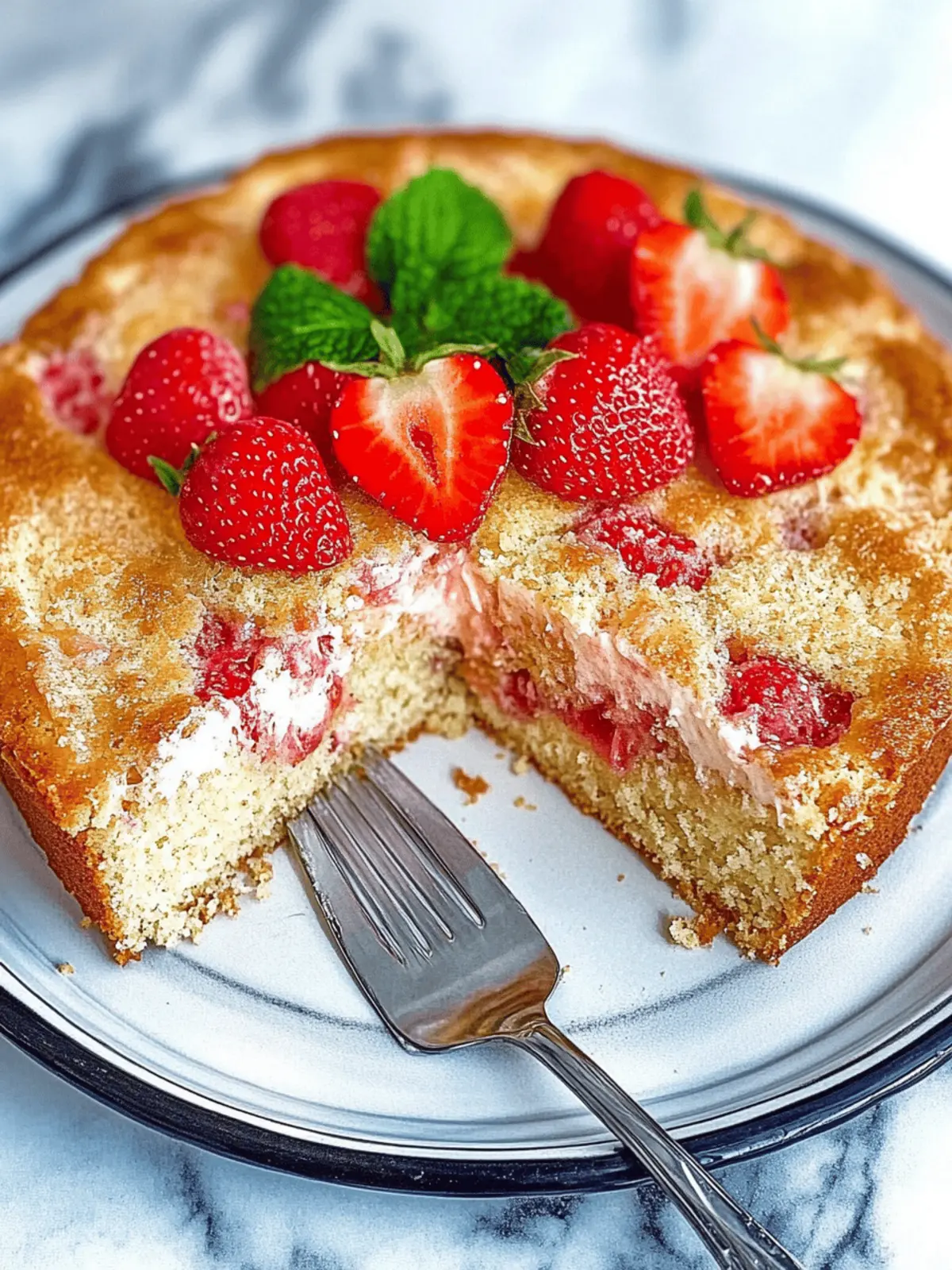 Irresistible French Strawberry Cake That's Simple to Make 3 French Strawberry Cake
