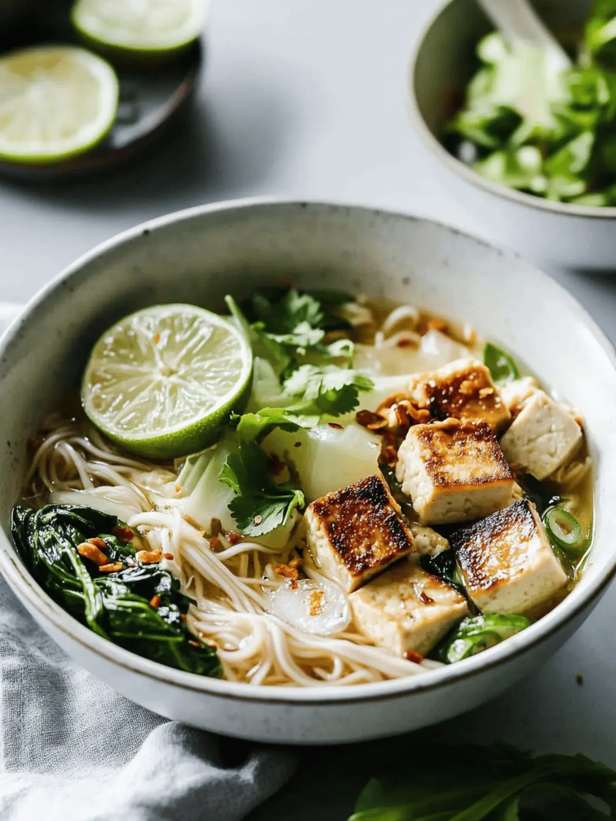 30-Minute Lemongrass Coconut Tofu Noodle Bowls You ll Love 3 Lemongrass Coconut Tofu Noodle Bowls