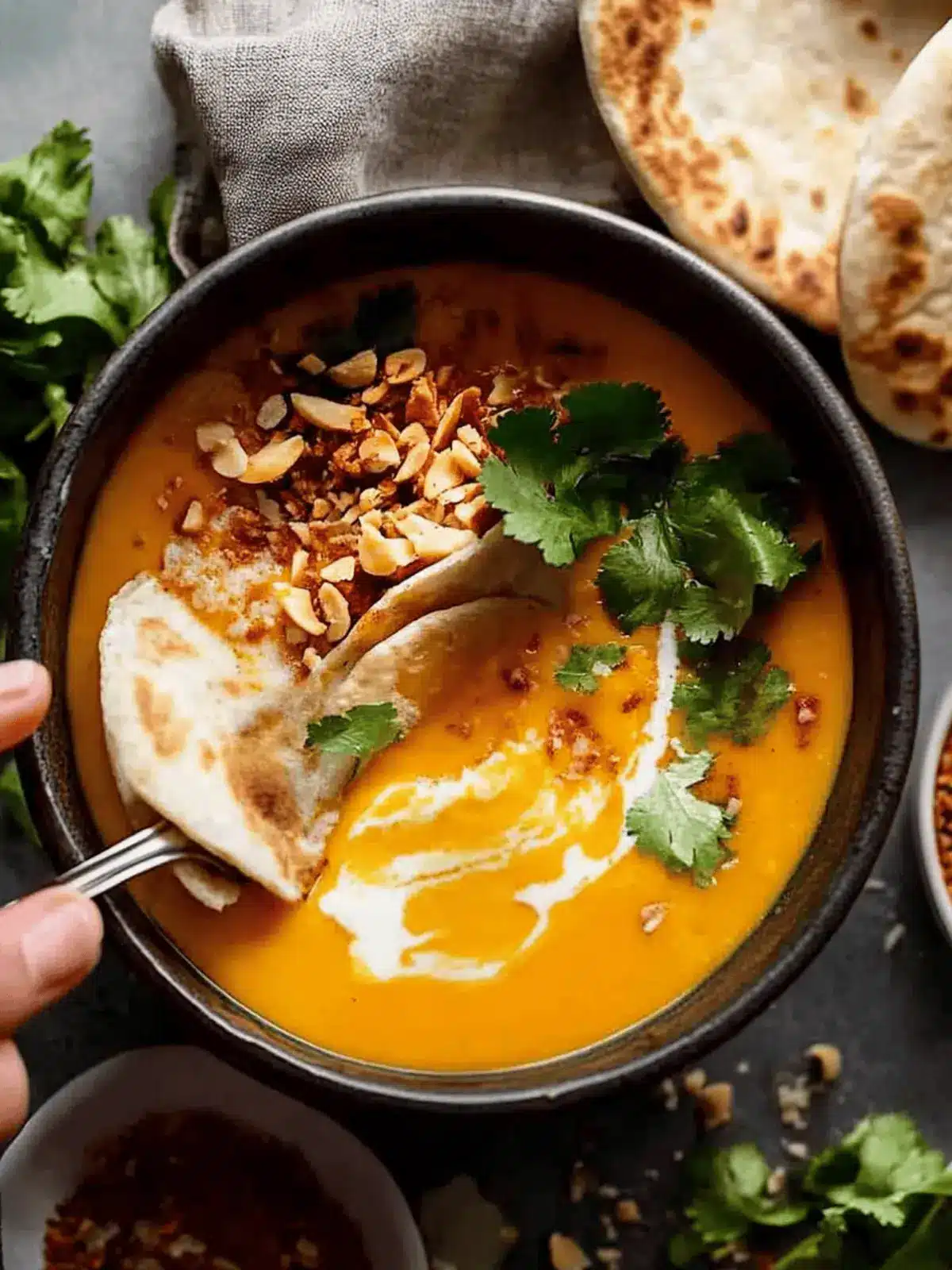 Delicious Thai Coconut Pumpkin Soup Ready in Just 20 Minutes 4 Thai Coconut Pumpkin Soup