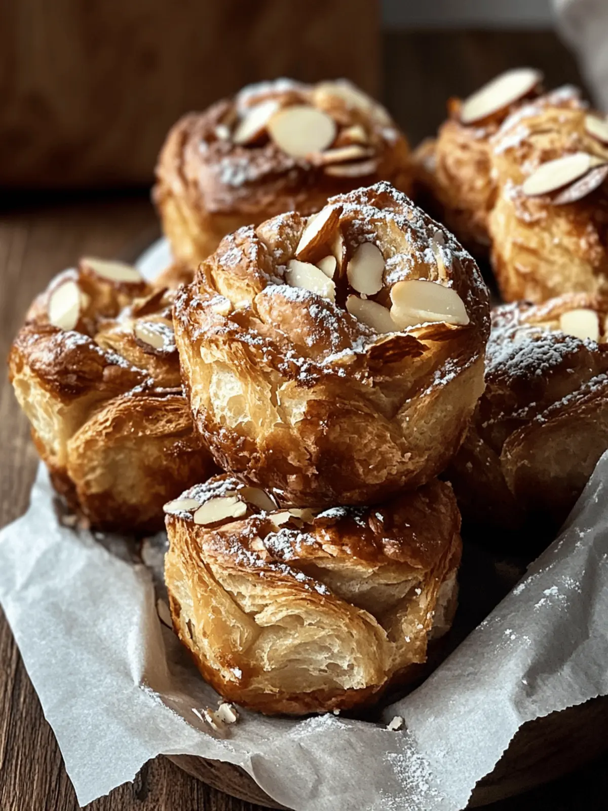 Sourdough Almond Cruffins: Flaky Delights for Any Occasion 2 Sourdough Almond Cruffins