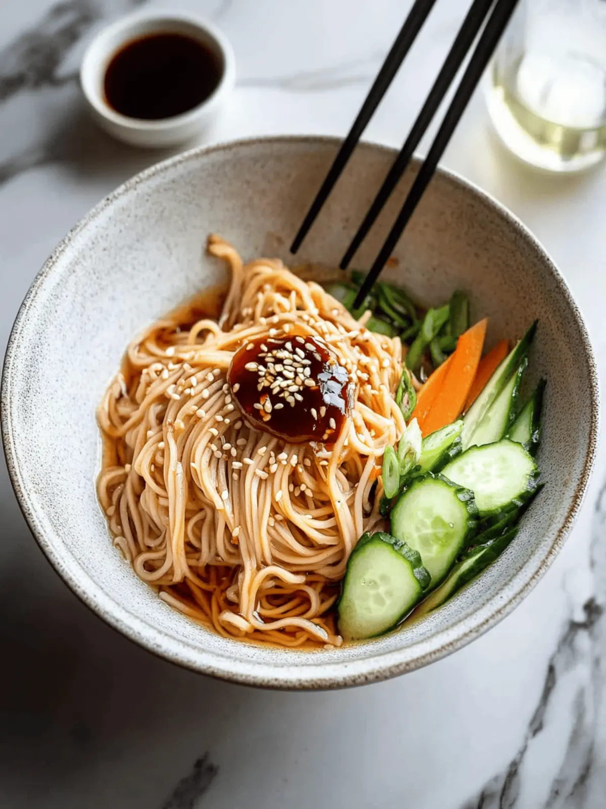 Korean Somen Noodle Salad with Soy Sauce: Easy, Fresh & Yum! 3 Korean Somen Noodle Salad with Soy Sauce