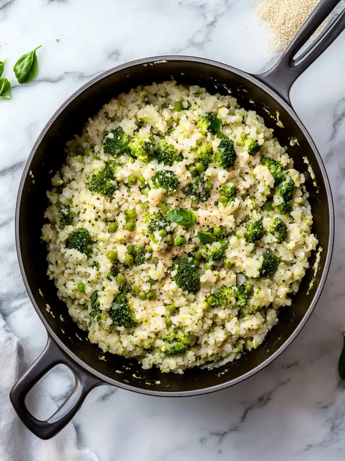 Cheesy Broccoli Cauliflower Rice: Your New Favorite Side Dish 3 Cheesy Broccoli Cauliflower Rice