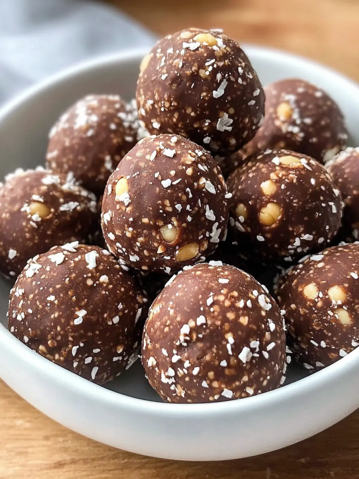Chickpea Cocoa Bites: Healthy No-Bake Energy Bliss Balls 4 Chickpea Cocoa Bites