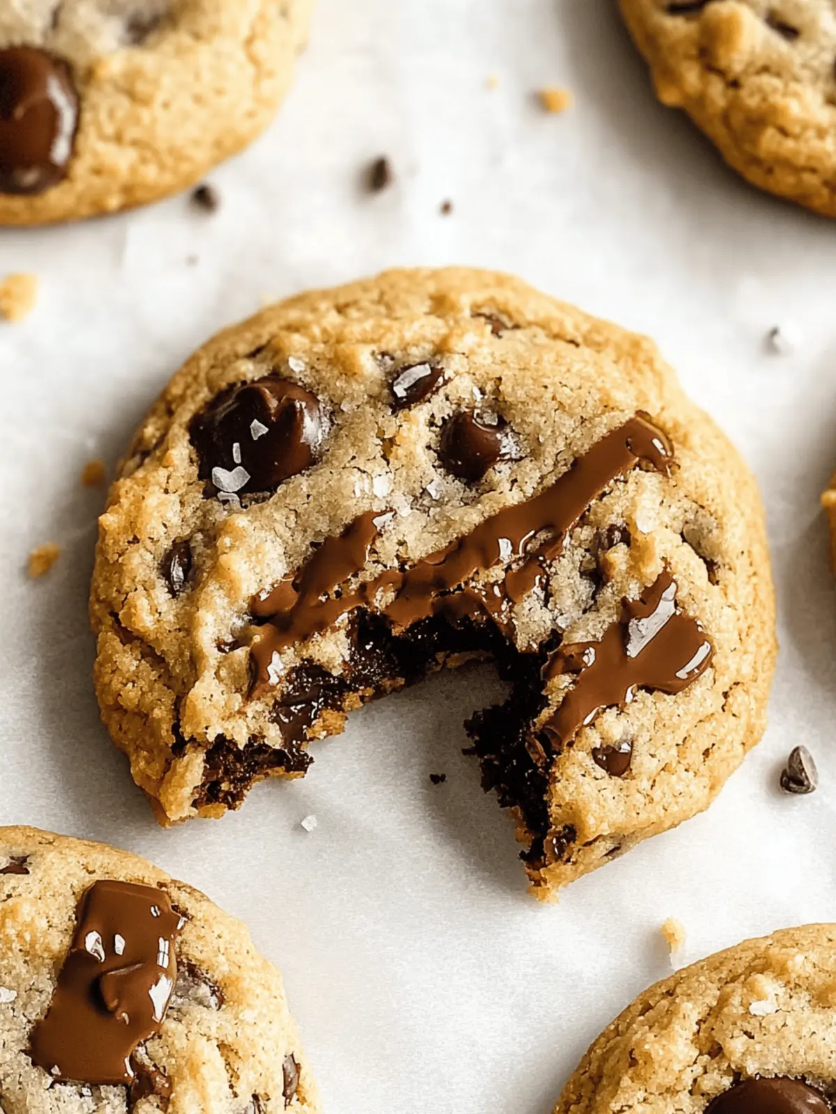Irresistibly Soft Vegan Tahini Chocolate Chip Cookies Recipe 4 Vegan Tahini Chocolate Chip Cookies