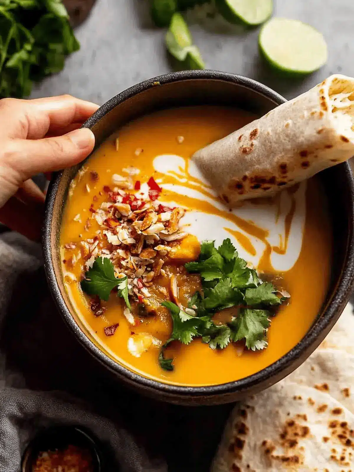Thai Coconut Pumpkin Soup Your New Favorite Comfort Bowl 4 Thai Coconut Pumpkin Soup