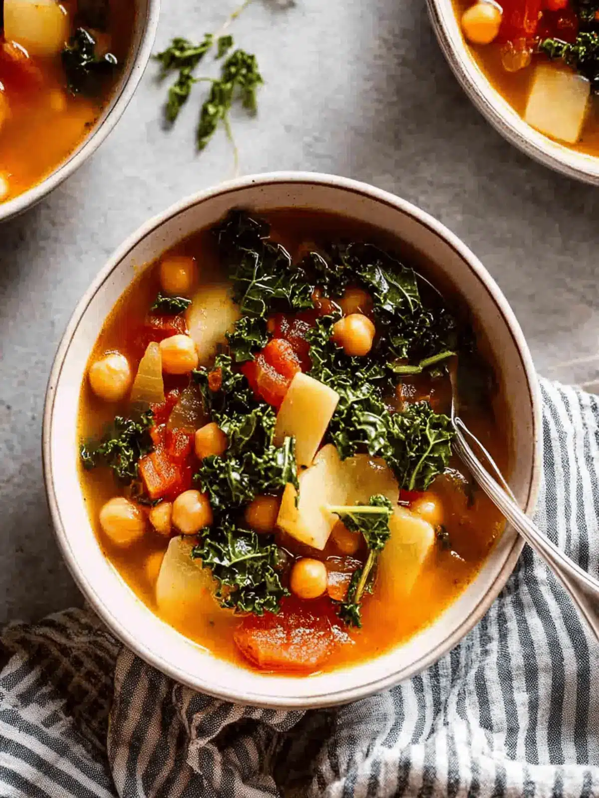 Vibrant Chickpea and Kale Soup for a Wholesome Reset 3 Chickpea and Kale Soup