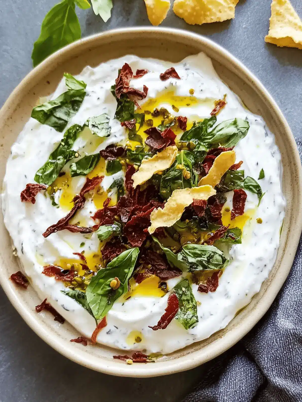 Mediterranean Greek Yogurt Dip: A Creamy Snack Sensation 2 Mediterranean Greek Yogurt Dip