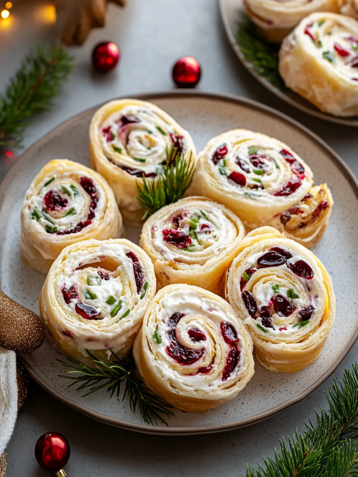 Savory Christmas Cranberry Roll Ups to Wow Your Holiday Guests 2 Savory Christmas Cranberry Roll Ups