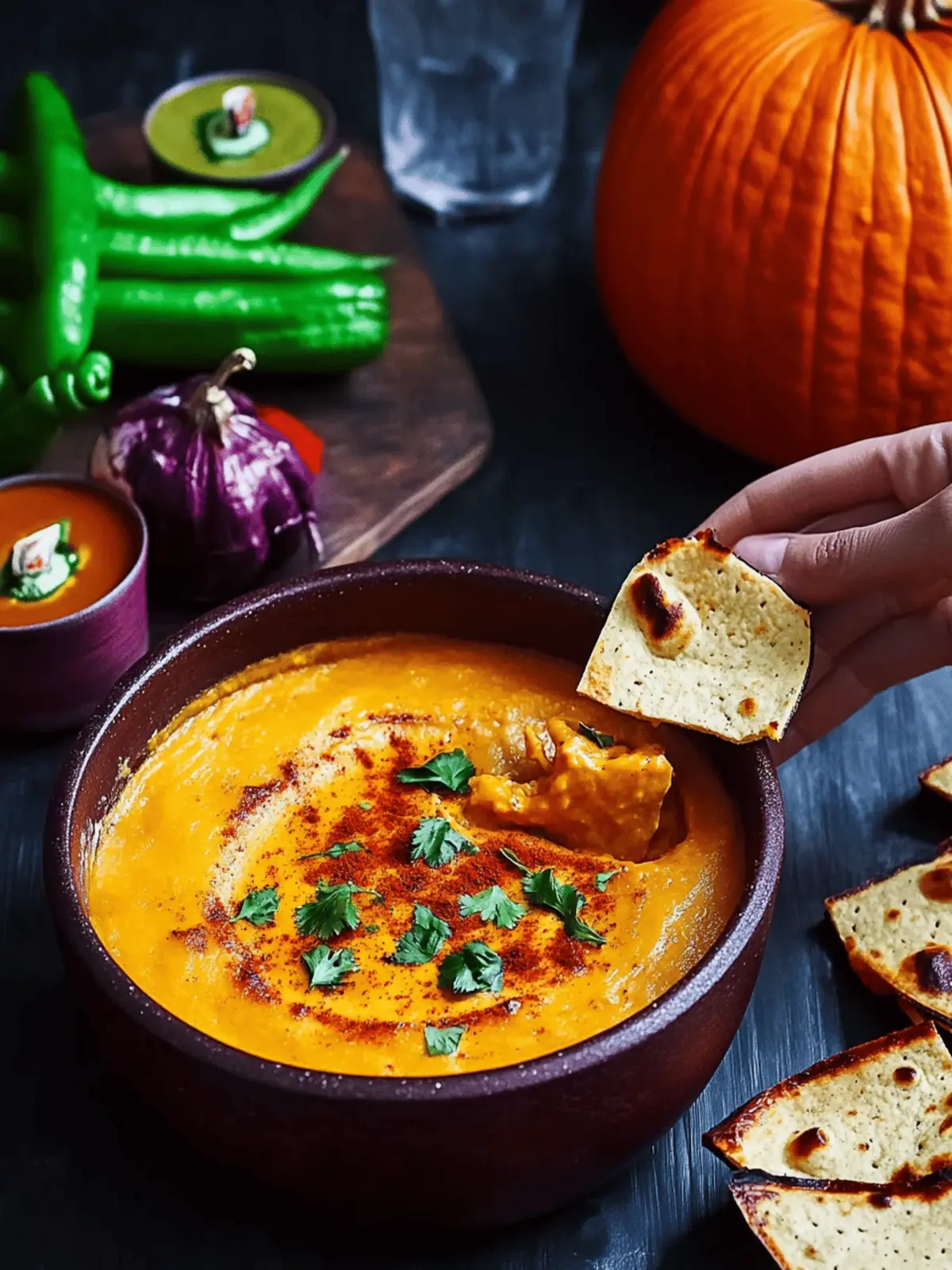 Spicy Pumpkin Queso: The Perfect Fall Fiesta Dip 2 SPICEY PUMPKIN QUESO