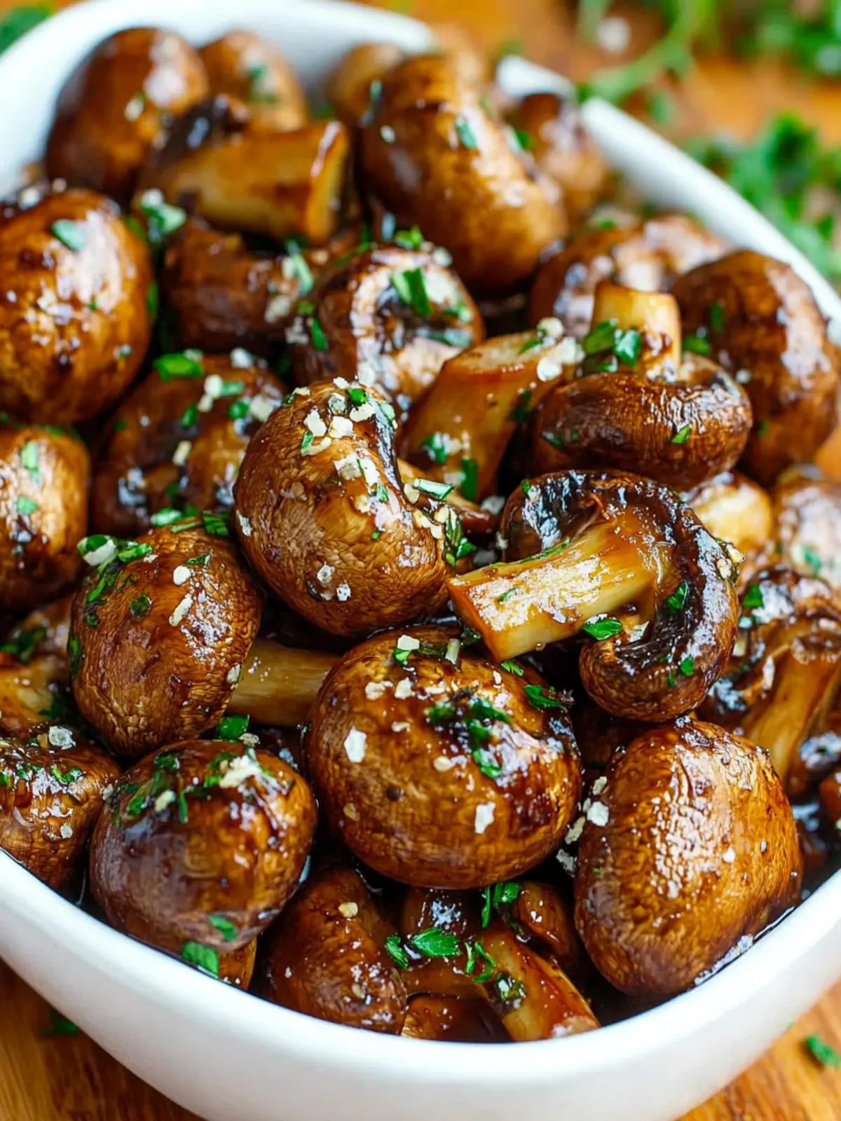 Balsamic Soy Roasted Garlic Mushrooms That Steal the Show 2 Balsamic Soy Roasted Garlic Mushrooms