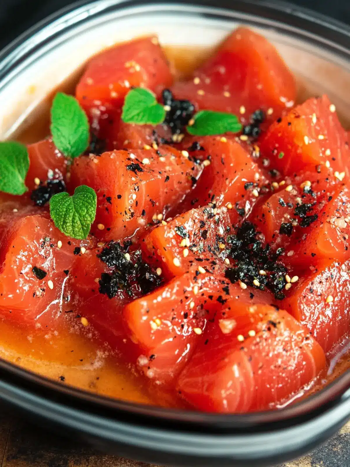 Vegan Tomato Tuna Sashimi: A Delicious Twist on Sushi Delight 3 Vegan Tomato Tuna Sashimi