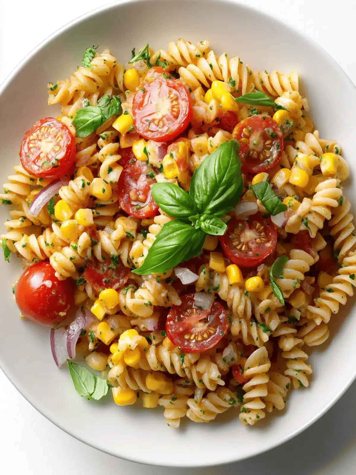Roasted Corn and Tomato Pasta Salad for Summer Bliss 2 Roasted Corn and Tomato Pasta Salad