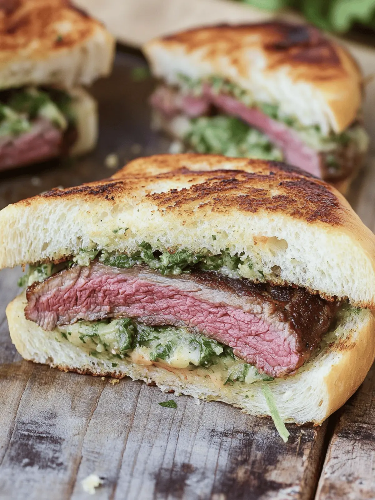 Ultimate Smoked Tri-Tip Sandwich with Flavor-Packed Chimichurri 4 Tri-Tip Sandwich (Smoked Tri Tip Sandwich)