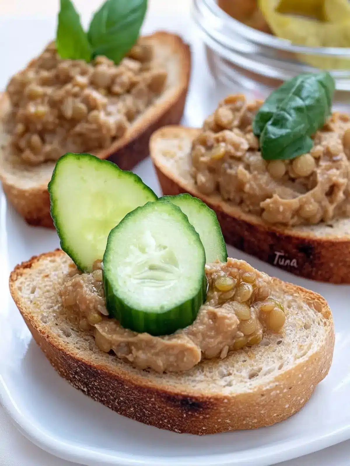 Savory Vegan Lentil Tuna Spread for Delicious Dips and Sandwiches 2 Vegan Lentil Tuna Spread