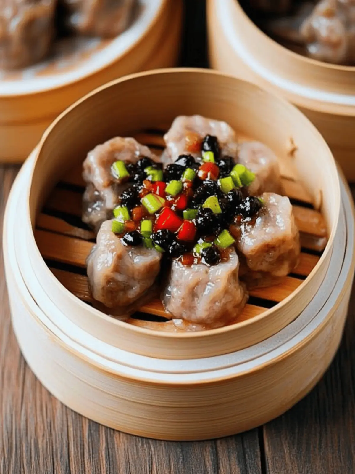 Master Delicious Dim Sum Steamed Spare Ribs with Black Beans 4 Dim Sum Steamed Spare Ribs with Black Beans