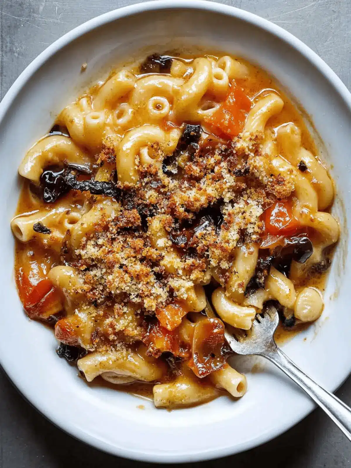Balsamic Macaroni With Olive Pangratatto: A Flavorful Twist 2 Balsamic Macaroni With Olive Pangratatto Breadcrumbs