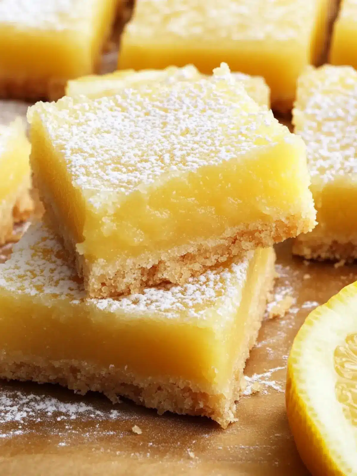 Easy Small Batch Lemon Bars with a Buttery Crust Delight 2 Easy Small Batch Lemon Bars