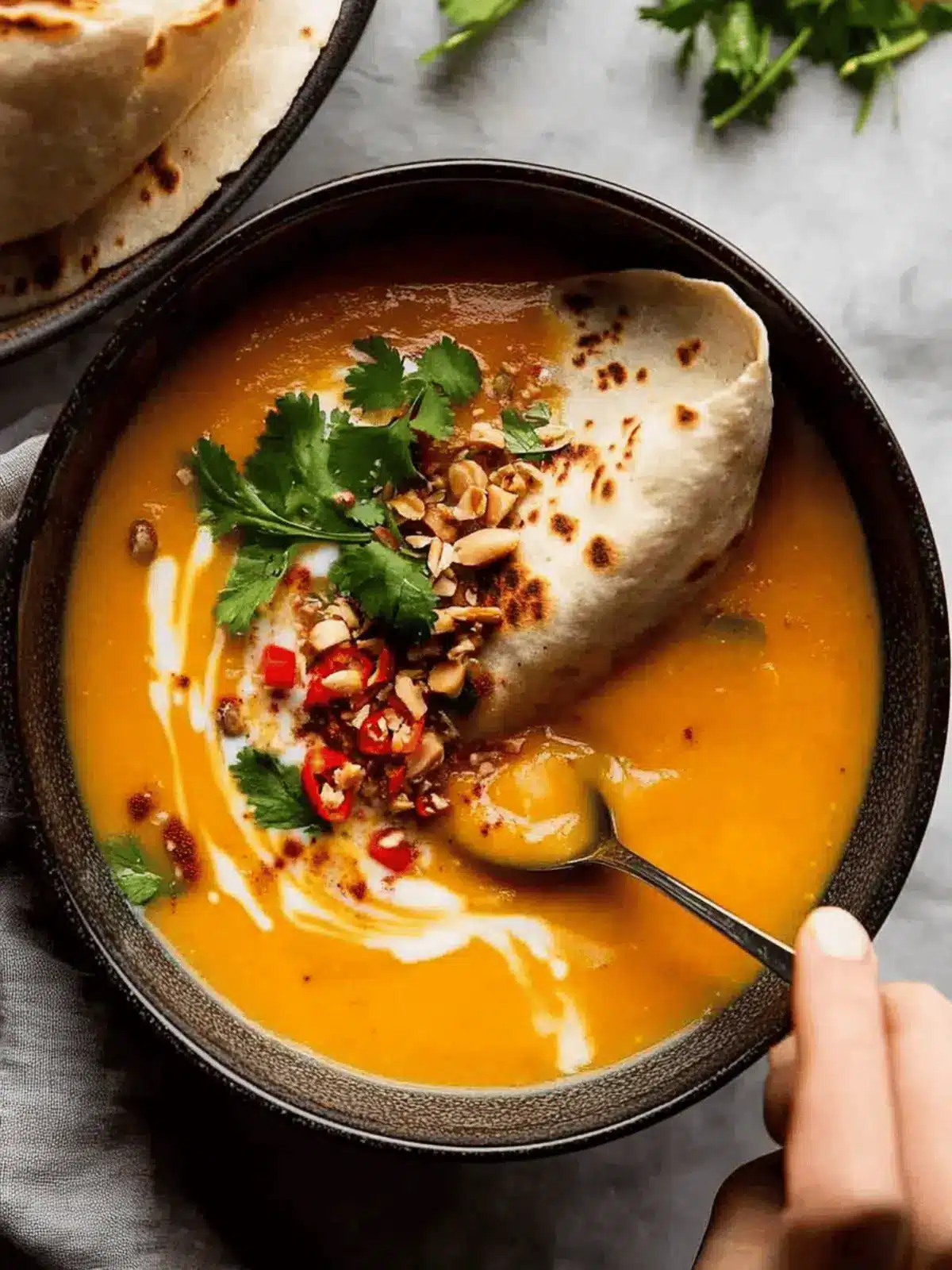 Thai Coconut Pumpkin Soup Your New Favorite Comfort Bowl 2 Thai Coconut Pumpkin Soup