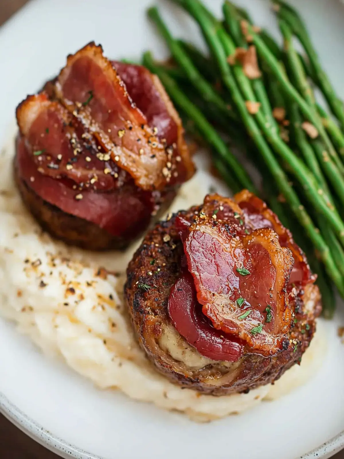 Bacon Wrapped Mini Meatloaf: A Flavorful Twist You ll Love 4 Bacon Wrapped Mini Meatloaf