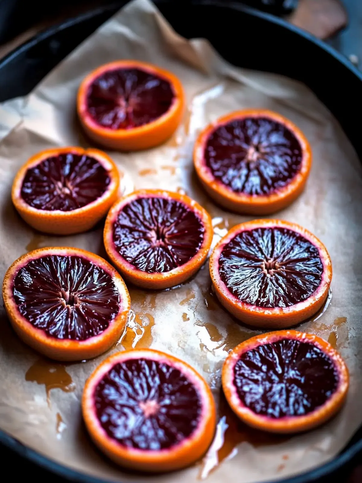 Indulge in Candied Blood Orange Slices with Dark Chocolate 3 Candied Blood Orange Slices with Dark Chocolate