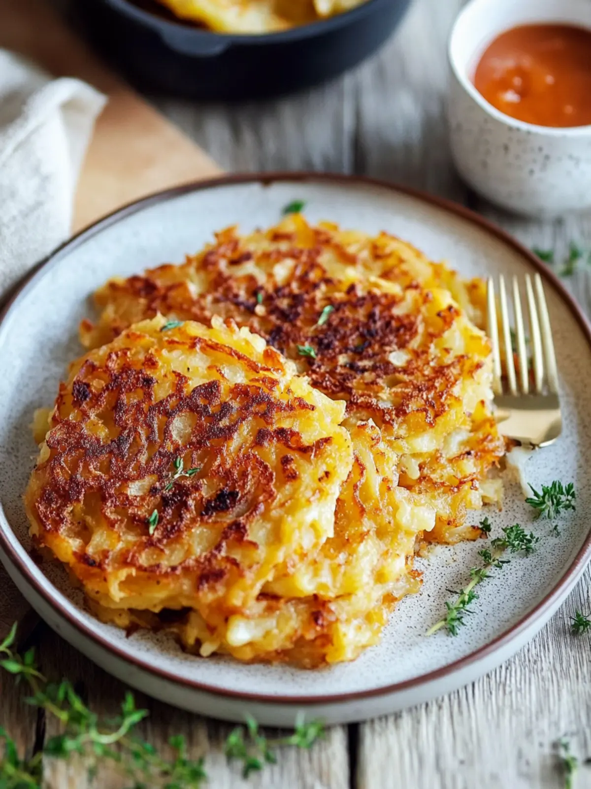 Crispy Vegan Hash Browns for Delicious Breakfast Bliss 2 Vegan Hash Browns