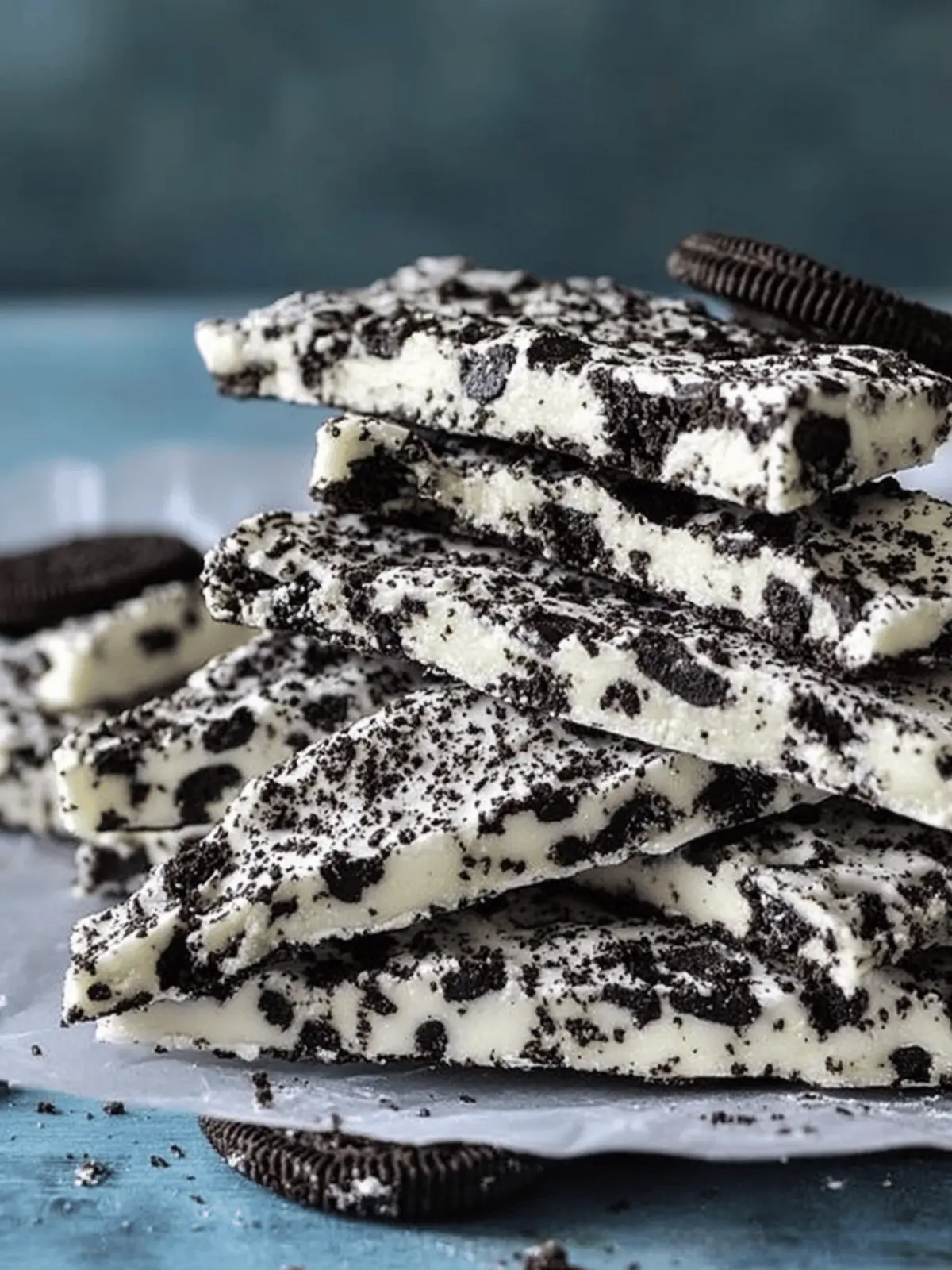 Delight in Cookies and Cream Oreo Bark Made in Minutes 2 Cookies and Cream Oreo Bark