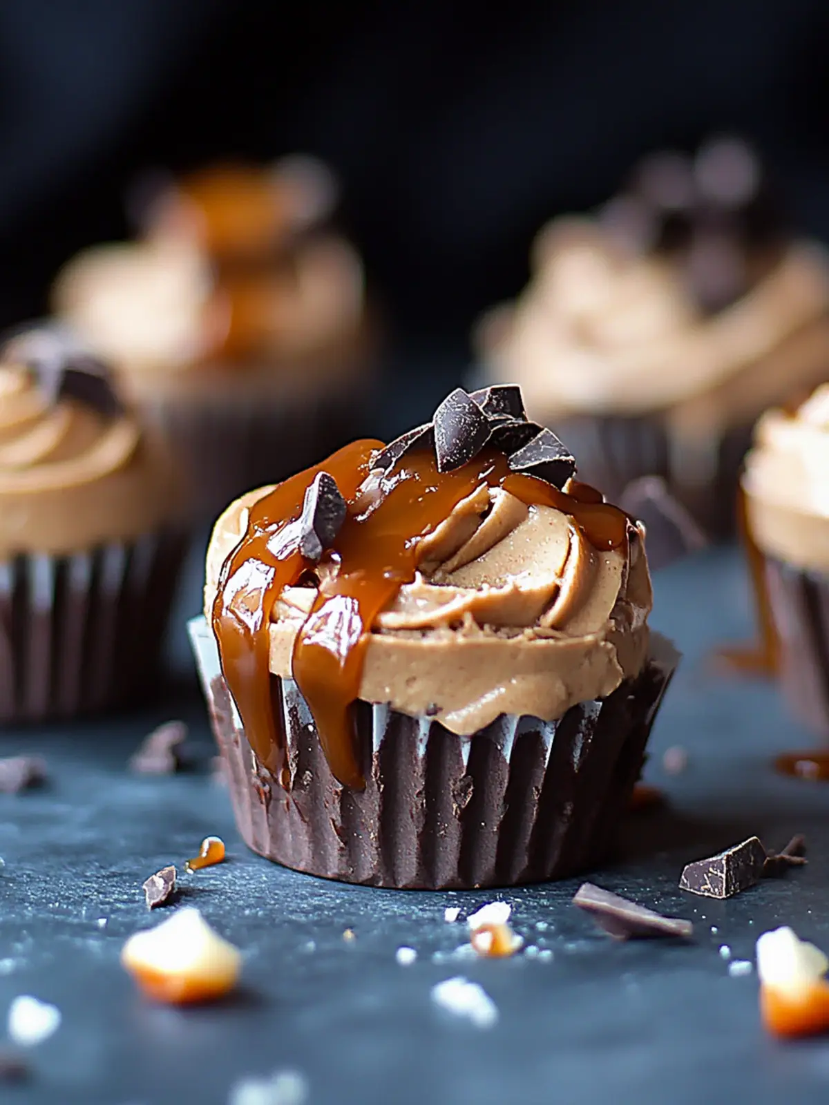 Decadent Salted Caramel Chocolate Mousse Cups for Any Occasion 2 Salted Caramel Chocolate Mousse Cups