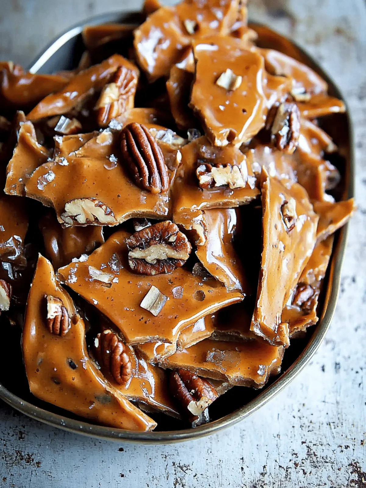 Irresistible Salted Bourbon Pecan Brittle for Sweet Cravings 4 Salted Bourbon Pecan Brittle