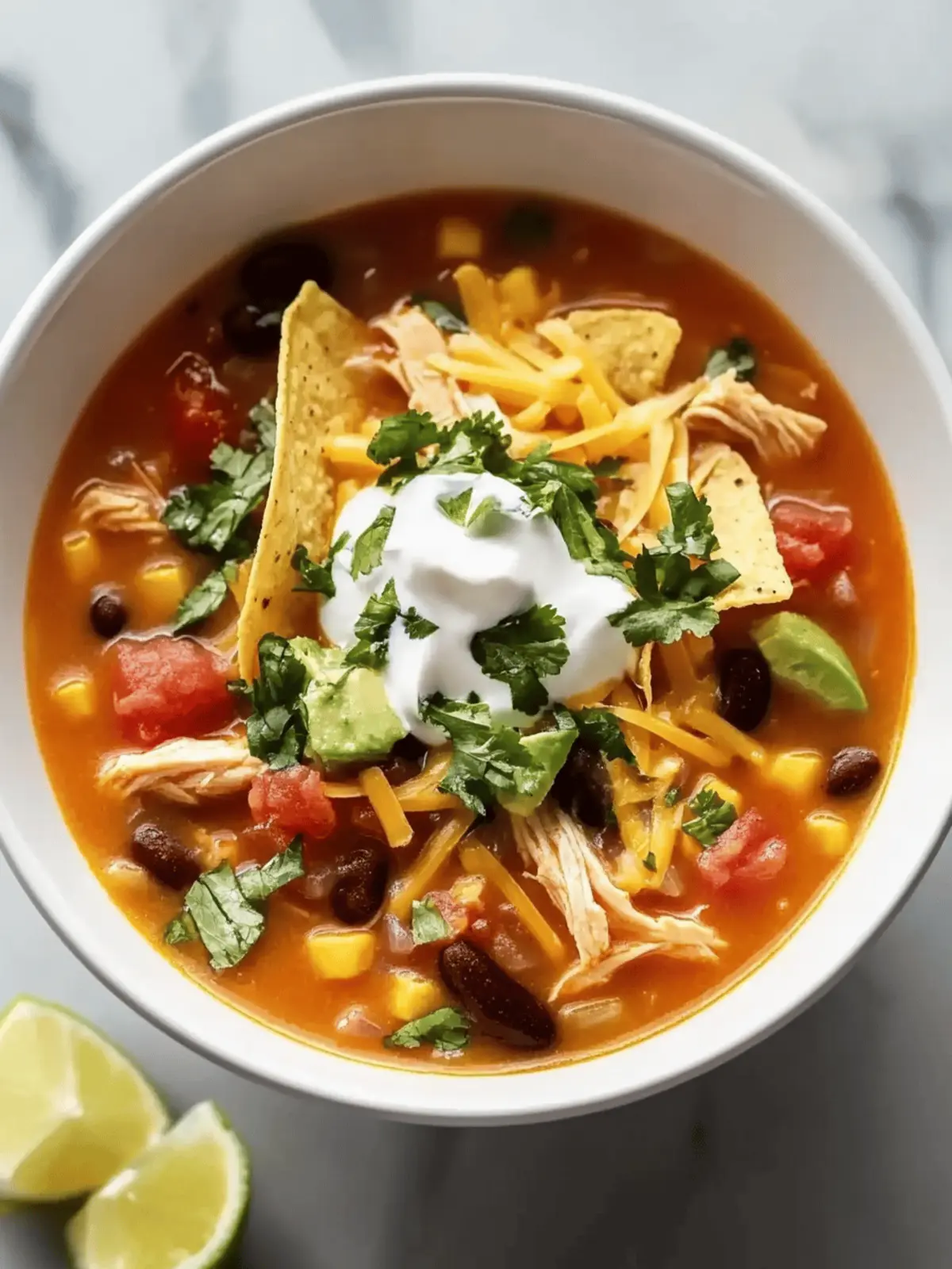 Irresistible Chicken Tortilla Soup Ready in 30 Minutes 3 Chicken Tortilla Soup