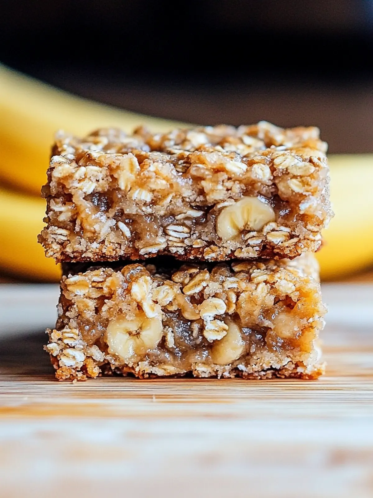 Delicious Banana Oatmeal Bars for Guilt-Free Snacking 2 Banana Oatmeal Bars
