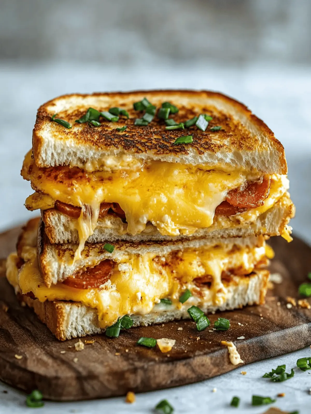 Irresistible Breakfast Grilled Cheese for a Cozy Morning Delight 2 Breakfast Grilled Cheese