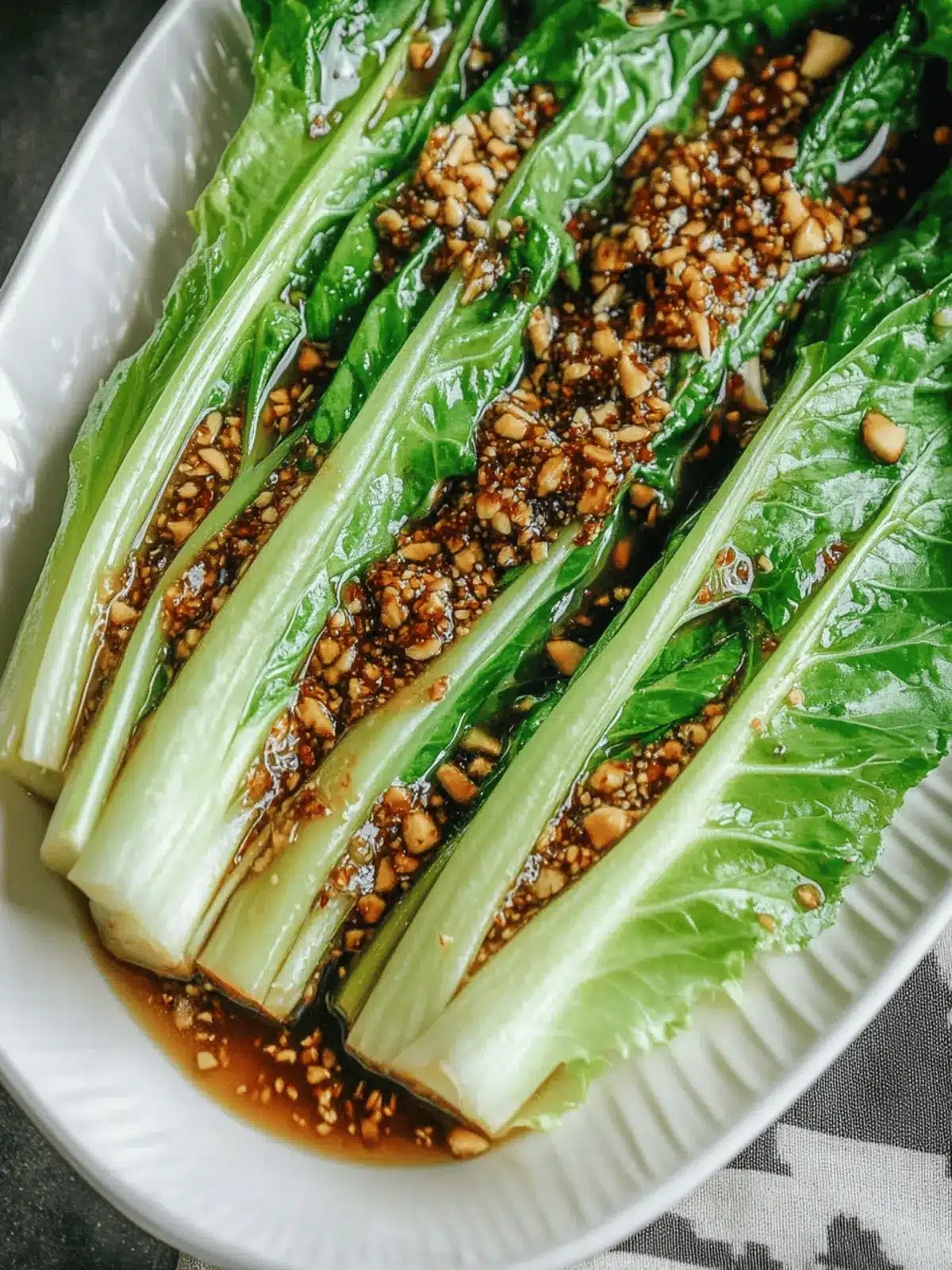 Savory Cantonese Lettuce with Oyster Sauce in Just 10 Minutes 4 Cantonese Lettuce with Oyster Sauce (èæ²¹çè)