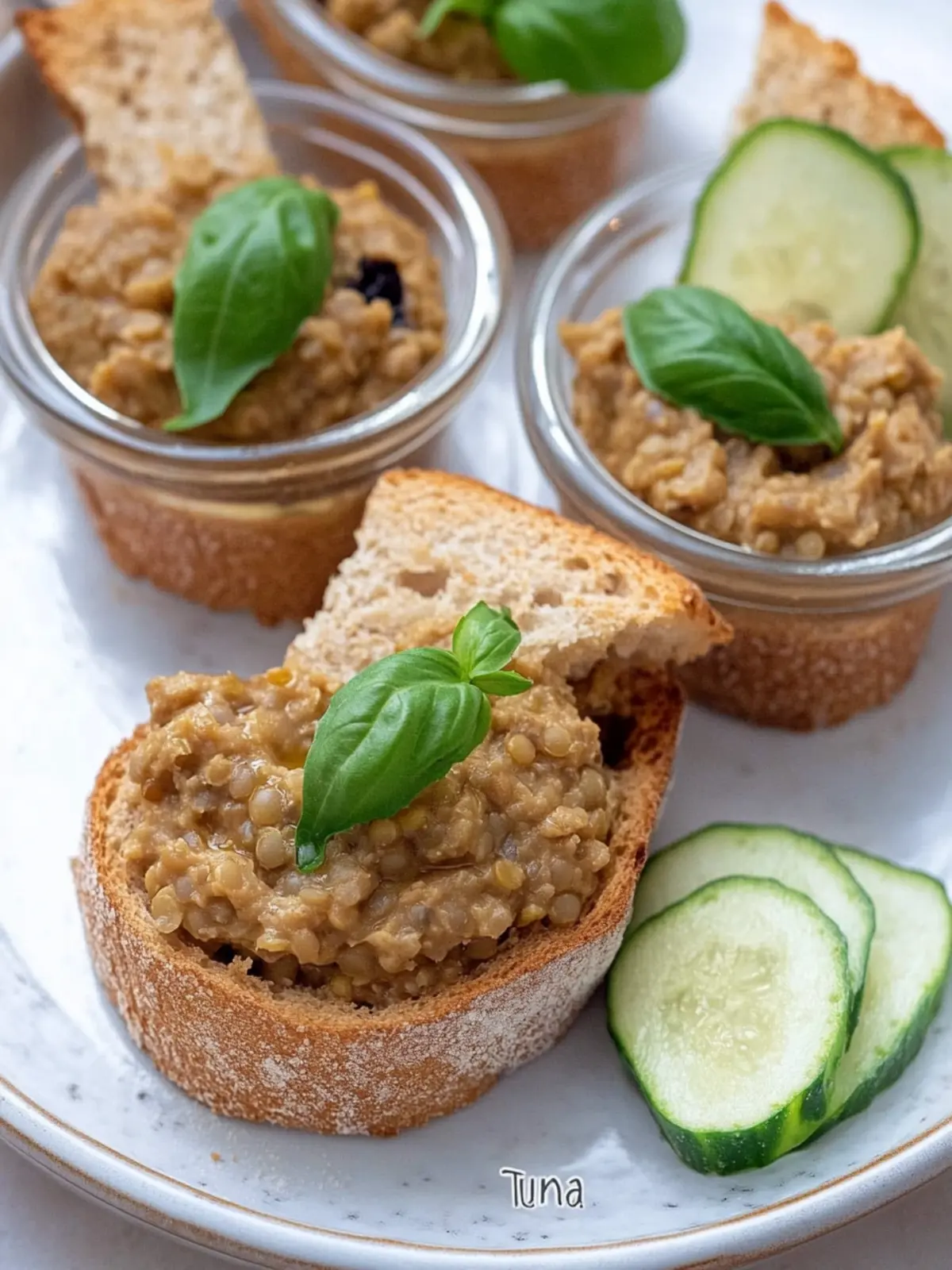 Savory Vegan Lentil Tuna Spread for Delicious Dips and Sandwiches 4 Vegan Lentil Tuna Spread
