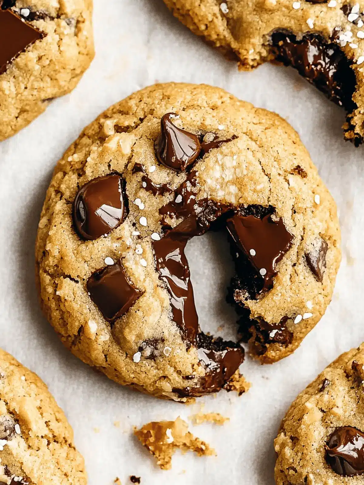 Irresistibly Soft Vegan Tahini Chocolate Chip Cookies Recipe 2 Vegan Tahini Chocolate Chip Cookies