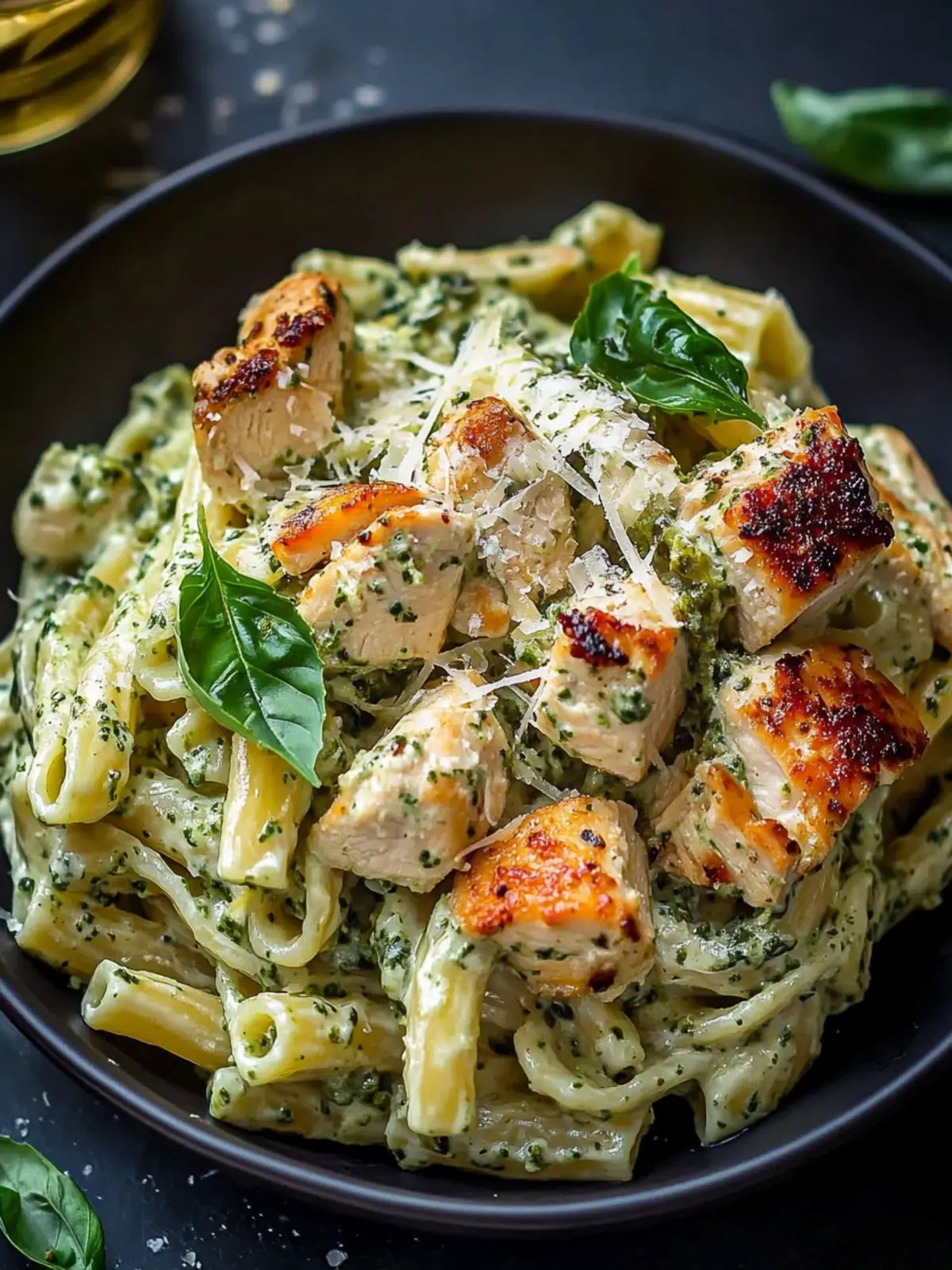 Creamy Pesto Chicken Pasta Bake: Your New Comfort Food Delight 3 Creamy Pesto Chicken Pasta
