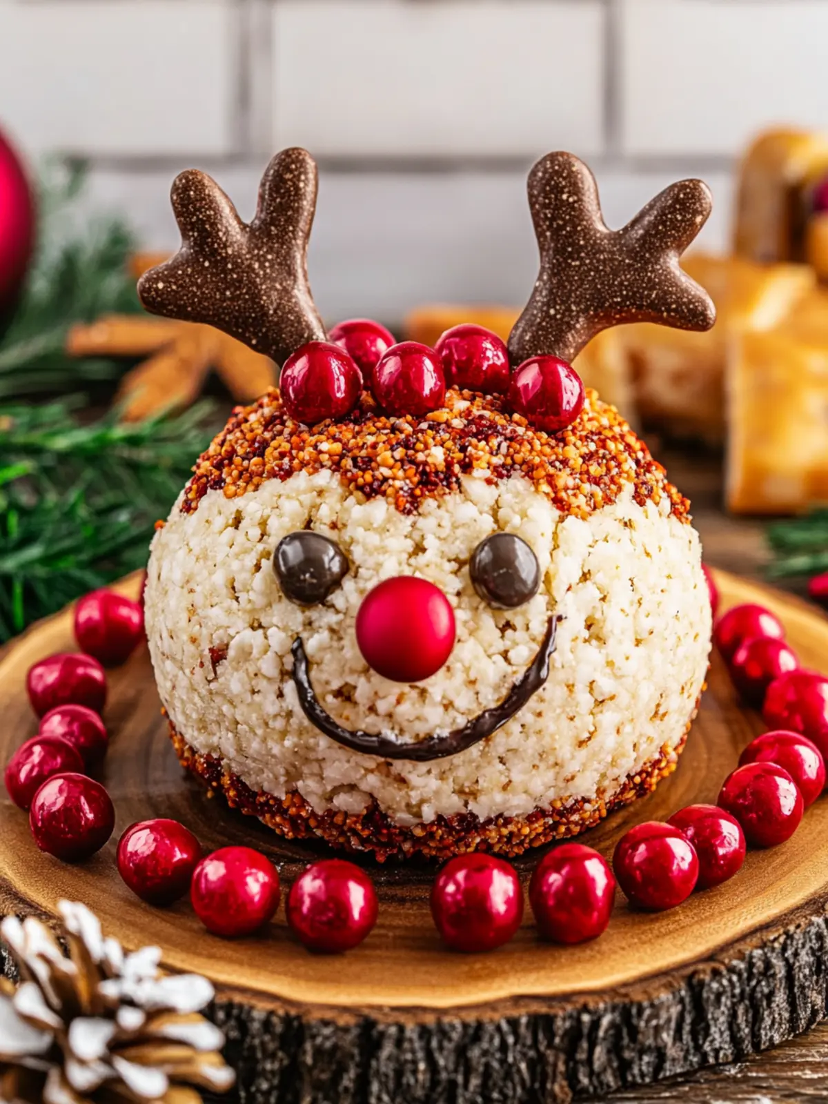 Reindeer Cheese Ball: A Fun Festive Treat You'll Adore 3 Reindeer Cheese Ball