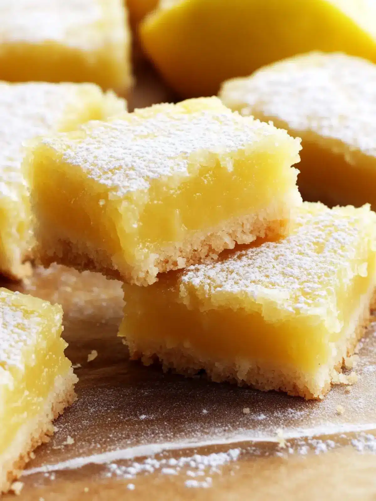 Easy Small Batch Lemon Bars with a Buttery Crust Delight 4 Easy Small Batch Lemon Bars